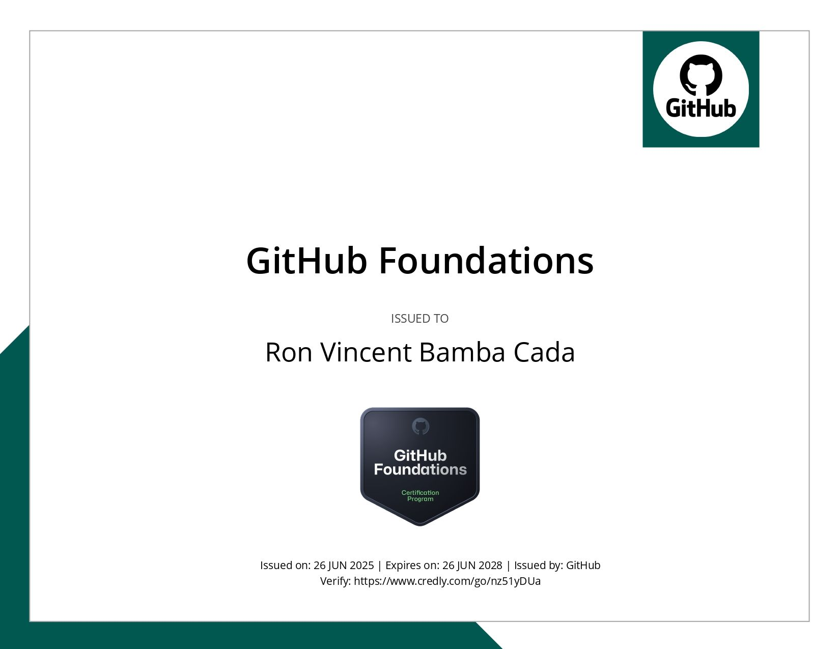 Github Foundtions